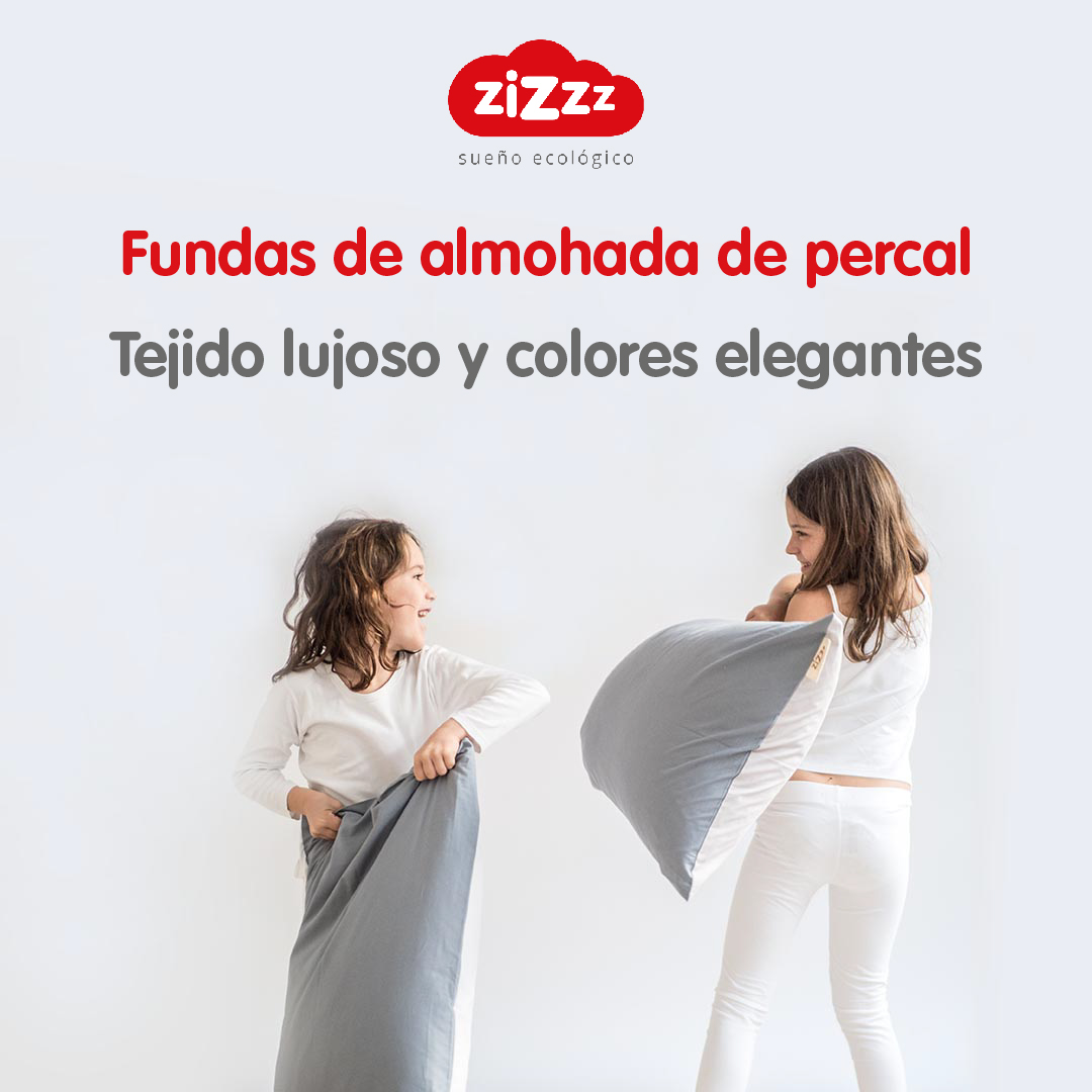 Fundas de almohada de percal