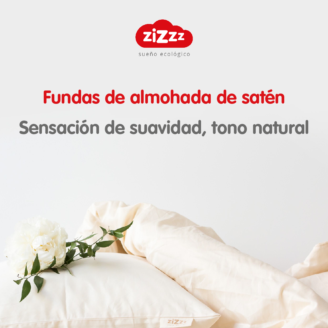 Fundas de almohada de satén