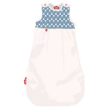 Saco de dormir New Little Leaves / 0-6 meses (70cm)